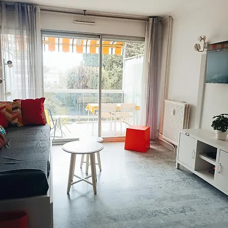Climatise A Les Pins Dans Avec Piscine Appartement