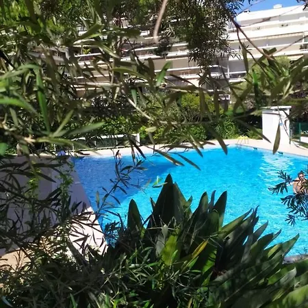 Climatise A Les Pins Dans Avec Piscine Apartment *