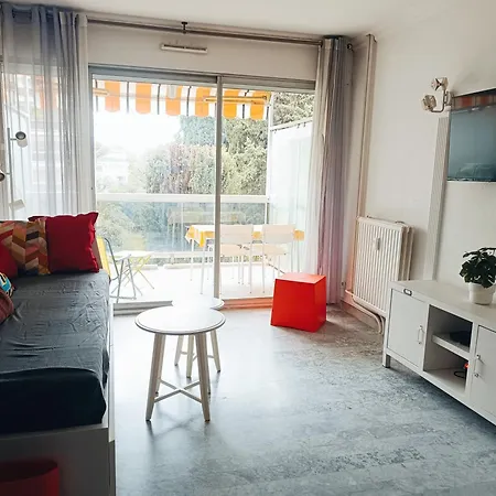 Climatise A Les Pins Dans Avec Piscine Apartment