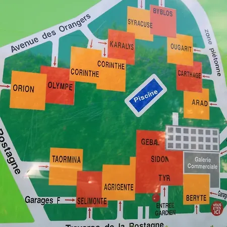 Apartament Climatise A Les Pins Dans Avec Piscine Juan-les-Pins